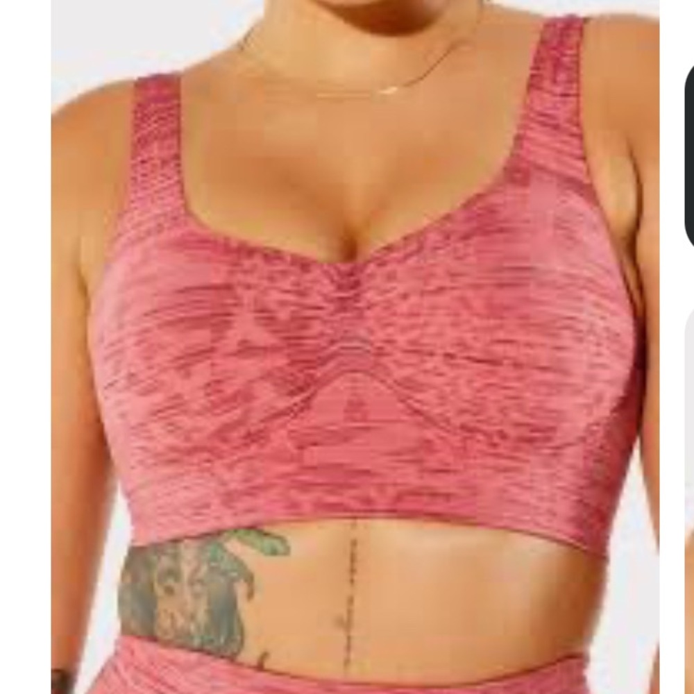 Nearly Naked Shapewear Jacquard Midi Bra M/L